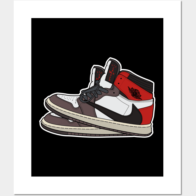 AIR JORDAN Wall Art by origin illustrations